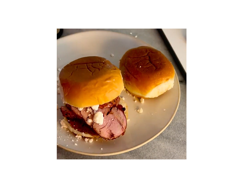 Applewood Pork Tenderloin with Terrapin Ridge Farms Hot Pepper Bacon Jam Applewood Pork Tenderloin with Terrapin Ridge Farms Hot Pepper Bacon Jam
